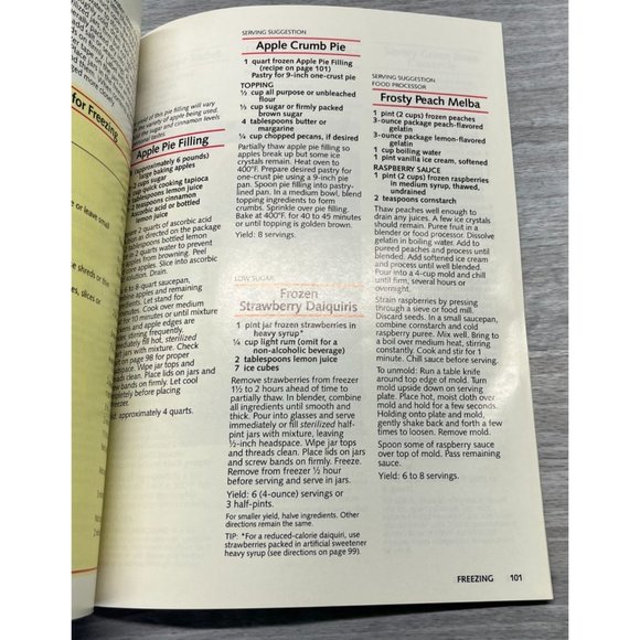 Vintage Kerr Home Canning Freezing Book 1990 Soft Cover Recipes How To Glossary - Picture 11 of 11